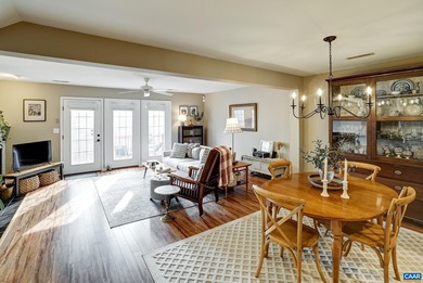 Privately situated townhouse at the edge of RiverRun, adjacent on Meadowcreek Golf Course in Virginia - for sale on GolfHomes.com, golf home, golf lot