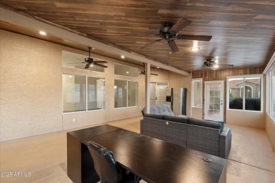 The best of resort living in this beautifully updated 2-bedroom on SunBird Golf Club in Arizona - for sale on GolfHomes.com, golf home, golf lot