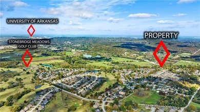 Discover the perfect mix of comfort, space, and country charm in on Fayetteville Country Club in Arkansas - for sale on GolfHomes.com, golf home, golf lot