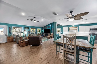 Beautifully updated and ideally located, this Harbor Oaks home on Rockport Country Club in Texas - for sale on GolfHomes.com, golf home, golf lot