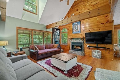 Charming Log and Stone Sided 3/2 Cabin in Whitepath Golf Course on White Path Golf Club in Georgia - for sale on GolfHomes.com, golf home, golf lot