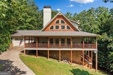 Come home to this mountain retreat located in the sought-after on The Highlands Course at Lake Arrowhead in Georgia - for sale on GolfHomes.com, golf home, golf lot