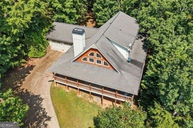 Come home to this mountain retreat located in the sought-after on The Highlands Course at Lake Arrowhead in Georgia - for sale on GolfHomes.com, golf home, golf lot
