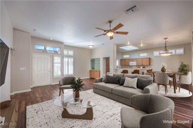 Welcome to this semi-custom Tahoe model located in Sun City on Highland Falls Golf Club in Nevada - for sale on GolfHomes.com, golf home, golf lot