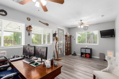 This stunning single-level home awaits you in the desirable on Sunland Springs Golf Course  in Arizona - for sale on GolfHomes.com, golf home, golf lot