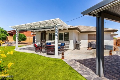 This stunning single-level home awaits you in the desirable on Sunland Springs Golf Course  in Arizona - for sale on GolfHomes.com, golf home, golf lot