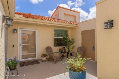 Experience the perfect blend of Mediterranean charm and modern on Suntree Country Club in Florida - for sale on GolfHomes.com, golf home, golf lot