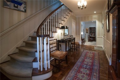 Beautiful all-brick colonial perfectly situated overlooking Hole on Mission Hills Country Club in Kansas - for sale on GolfHomes.com, golf home, golf lot