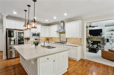 This gorgeous haven built, earthcraft-certified, 4-side brick on Windermere Golf Club in Georgia - for sale on GolfHomes.com, golf home, golf lot