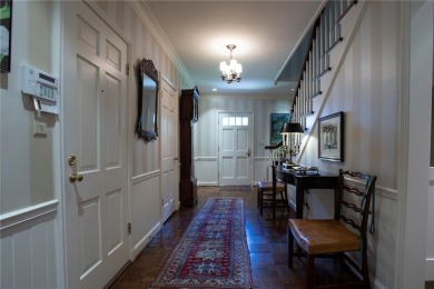 Beautiful all-brick colonial perfectly situated overlooking Hole on Mission Hills Country Club in Kansas - for sale on GolfHomes.com, golf home, golf lot