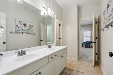 This gorgeous haven built, earthcraft-certified, 4-side brick on Windermere Golf Club in Georgia - for sale on GolfHomes.com, golf home, golf lot