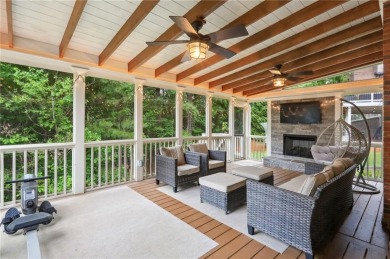 This gorgeous haven built, earthcraft-certified, 4-side brick on Windermere Golf Club in Georgia - for sale on GolfHomes.com, golf home, golf lot