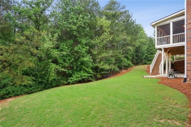 This gorgeous haven built, earthcraft-certified, 4-side brick on Windermere Golf Club in Georgia - for sale on GolfHomes.com, golf home, golf lot