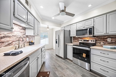 Just the unit you've been waiting for! This desirable end unit on Sun City-Willow Creek / Willow Brook  in Arizona - for sale on GolfHomes.com, golf home, golf lot