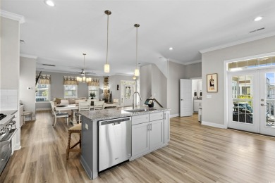 This custom-built raised beach home in the gated community of on Arrowhead Country Club in South Carolina - for sale on GolfHomes.com, golf home, golf lot