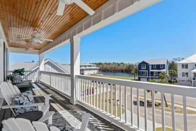This custom-built raised beach home in the gated community of on Arrowhead Country Club in South Carolina - for sale on GolfHomes.com, golf home, golf lot