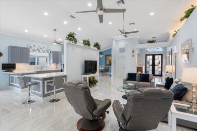 Beautiful Pool Home in PGA Village with view of the 17th hole of on The Legacy Golf and Tennis Club in Florida - for sale on GolfHomes.com, golf home, golf lot
