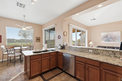 Fantastic turnkey, fully furnished home perfectly positioned on on Mountain Brook Golf Club in Arizona - for sale on GolfHomes.com, golf home, golf lot