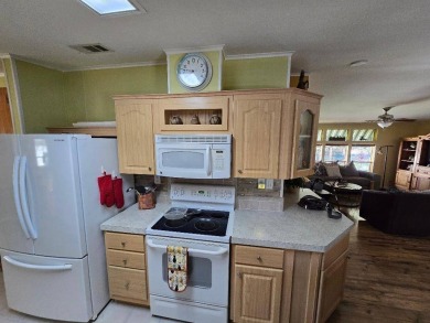 THIS PALM HARBOR 3/2 SPLIT PLAN FEATURES OVER 1300 SQ FT AND HAS on Southport Springs Golf Club in Florida - for sale on GolfHomes.com, golf home, golf lot