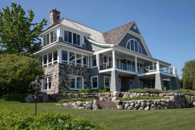 Introducing Greywalls, a gorgeous Lake Michigan estate set on on Bay Harbor Golf Club in Michigan - for sale on GolfHomes.com, golf home, golf lot