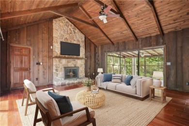 This charming Mid-Century home in Lithonia's Saddlewood on Mystery Valley Golf Course in Georgia - for sale on GolfHomes.com, golf home, golf lot