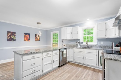 Enjoy easy, single-level living in one of Greensboro's most on Cardinal Golf and Country Club in North Carolina - for sale on GolfHomes.com, golf home, golf lot