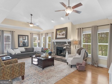 Beautiful brick home on prestigious Eagles Landing Golf Course on Eagles Landing Country Club in Georgia - for sale on GolfHomes.com, golf home, golf lot