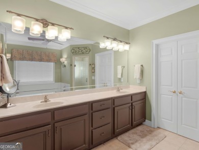 Beautiful brick home on prestigious Eagles Landing Golf Course on Eagles Landing Country Club in Georgia - for sale on GolfHomes.com, golf home, golf lot