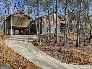 This Authentic Log Cabin Kept in It's Original Condition on The Highlands Course at Lake Arrowhead in Georgia - for sale on GolfHomes.com, golf home, golf lot