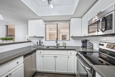 Resort-style living awaits in this modern 2-bed, 2-bath condo in on Arizona Biltmore Golf and Country Club in Arizona - for sale on GolfHomes.com, golf home, golf lot