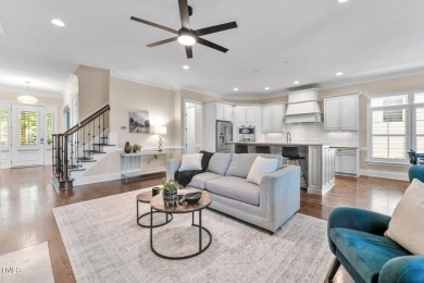 This STUNNING custom home, located in the prestigious 12 OAKS on The Club At Twelve Oaks in North Carolina - for sale on GolfHomes.com, golf home, golf lot