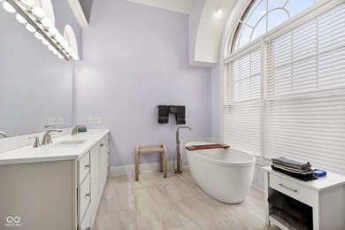 Experience luxury living in this stunning 6-bedroom, 5-bathroom on Edgewood Golf Club in Indiana - for sale on GolfHomes.com, golf home, golf lot