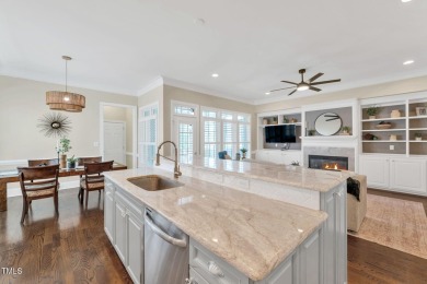 This STUNNING custom home, located in the prestigious 12 OAKS on The Club At Twelve Oaks in North Carolina - for sale on GolfHomes.com, golf home, golf lot