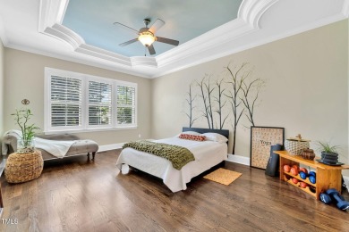 This STUNNING custom home, located in the prestigious 12 OAKS on The Club At Twelve Oaks in North Carolina - for sale on GolfHomes.com, golf home, golf lot