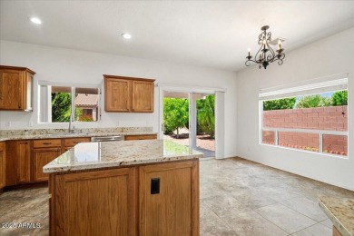 Set apart at the end of a cul-de-sac, this peaceful home boasts on Verde Santa Fe Golf Club in Arizona - for sale on GolfHomes.com, golf home, golf lot