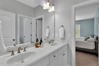 This STUNNING custom home, located in the prestigious 12 OAKS on The Club At Twelve Oaks in North Carolina - for sale on GolfHomes.com, golf home, golf lot