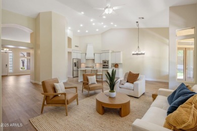 Modern simplicity meets luxury living in this beautiful on Las Sendas Golf Club in Arizona - for sale on GolfHomes.com, golf home, golf lot