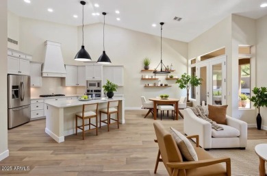 Modern simplicity meets luxury living in this beautiful on Las Sendas Golf Club in Arizona - for sale on GolfHomes.com, golf home, golf lot