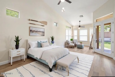 Modern simplicity meets luxury living in this beautiful on Las Sendas Golf Club in Arizona - for sale on GolfHomes.com, golf home, golf lot