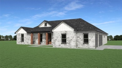 The Longhorn floorplan is spacious and open with patio and porch on Delaware Springs Golf Course in Texas - for sale on GolfHomes.com, golf home, golf lot