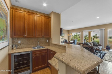 Experience resort-style living in this beautifully appointed on Corte Bella Golf Club in Arizona - for sale on GolfHomes.com, golf home, golf lot