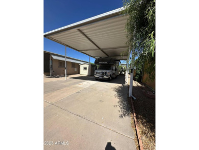 This spacious RV lot offers a 14'6'' wide open space, perfect on Great Eagle Golf Club in Arizona - for sale on GolfHomes.com, golf home, golf lot