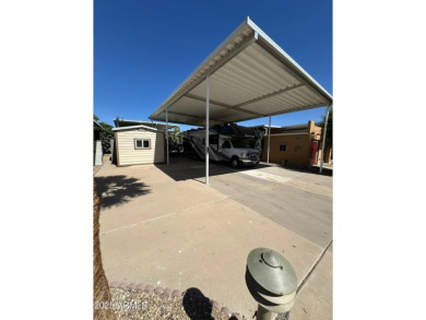 This spacious RV lot offers a 14'6'' wide open space, perfect on Great Eagle Golf Club in Arizona - for sale on GolfHomes.com, golf home, golf lot