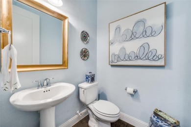 This STUNNING home is located in The Tribute- a premier golf on The Tribute At the Colony in Texas - for sale on GolfHomes.com, golf home, golf lot
