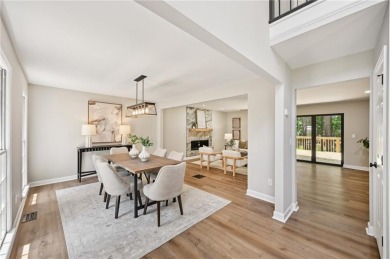 Welcome to this beautifully renovated 5-bedroom, 3.5-bathroom on Brookstone Golf and Country Club in Georgia - for sale on GolfHomes.com, golf home, golf lot
