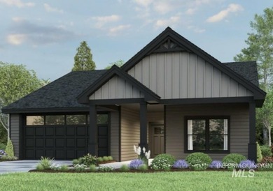Located in a scenic golf course community, this new construction on Council Mountain Golf Course in Idaho - for sale on GolfHomes.com, golf home, golf lot
