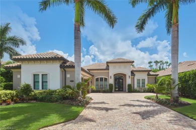 Enter through a set of beautiful wrought iron French doors...a on The Colony Golf and Country Club in Florida - for sale on GolfHomes.com, golf home, golf lot