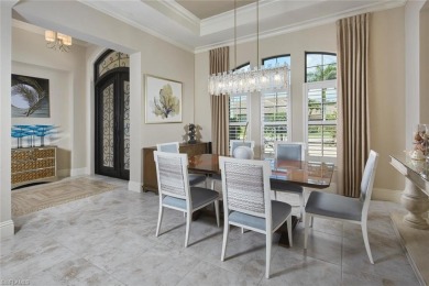 Enter through a set of beautiful wrought iron French doors...a on The Colony Golf and Country Club in Florida - for sale on GolfHomes.com, golf home, golf lot