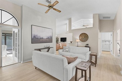 Gorgeous, Model-Perfect 3BR/2BA plus Den home on a Private on Peridia Golf and Country Club in Florida - for sale on GolfHomes.com, golf home, golf lot