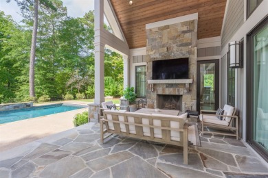 This luxurious LAKE ACCESS custom home is located in the on Reynolds Lake Oconee - The Oconee in Georgia - for sale on GolfHomes.com, golf home, golf lot